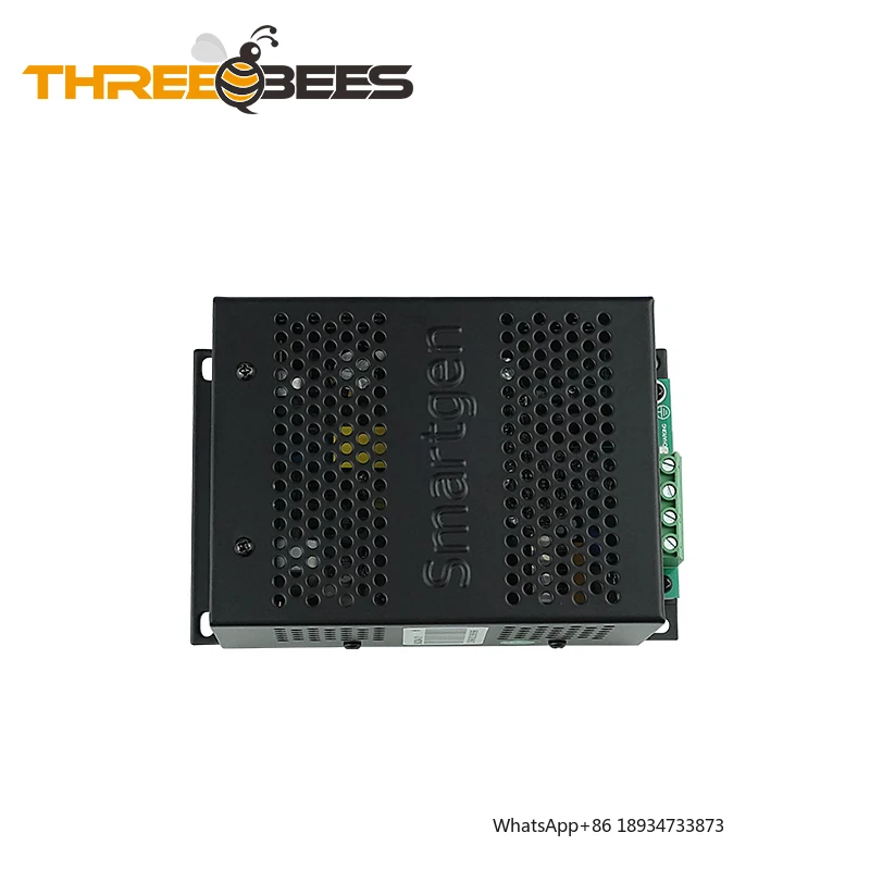 Gerador diesel original smartgen bac06a 12v 24v carregador de bateria automático inteligente 6a 3a ats controlador carregador bateria