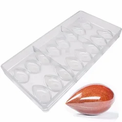 Lotus Chocolate Mould Olive Shaped Polycarbonate Chocolate Mold 3D Candy Mold