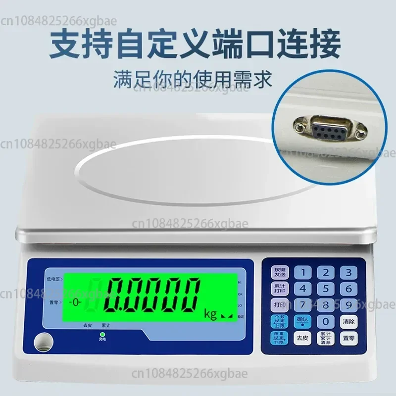 With 485 communication electronic scale modbus protocol 4-20mA analog signal output control communication electronic scale