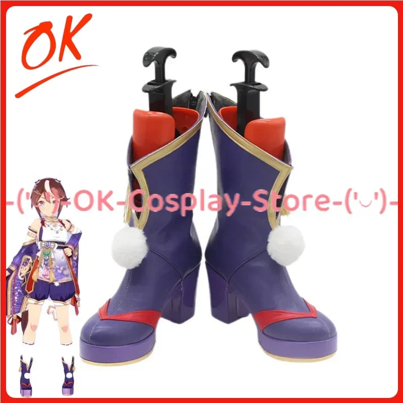 

[Индивидуальные] Pretty Derby Tokai Teio, обувь для косплея, костюм для ролевых игр, реквизит для Хэллоуина, карнавала, праздничной вечеринки, ботинки из искусственной кожи