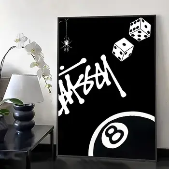 8 best sales Czarna sztuka ścienna - №2