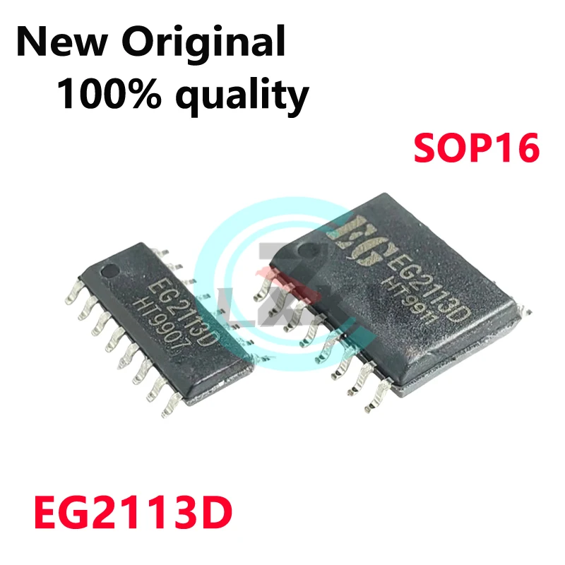 5/PCS New Original EG2113D SOP16 Wide type, narrow type Inverter power supply half-bridge driver chip In Stock