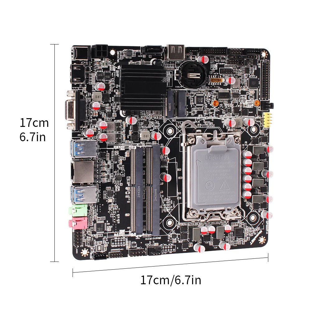 اللوحة الأم SZKIOSK B660 معالج Intel ثنائي القناة DDR4 الذاكرة الأساسية اللوحة الرئيسية M.2 SATA3.0 (يدعم وحدة المعالجة المركزية Lga 1700 i7 12/13th)