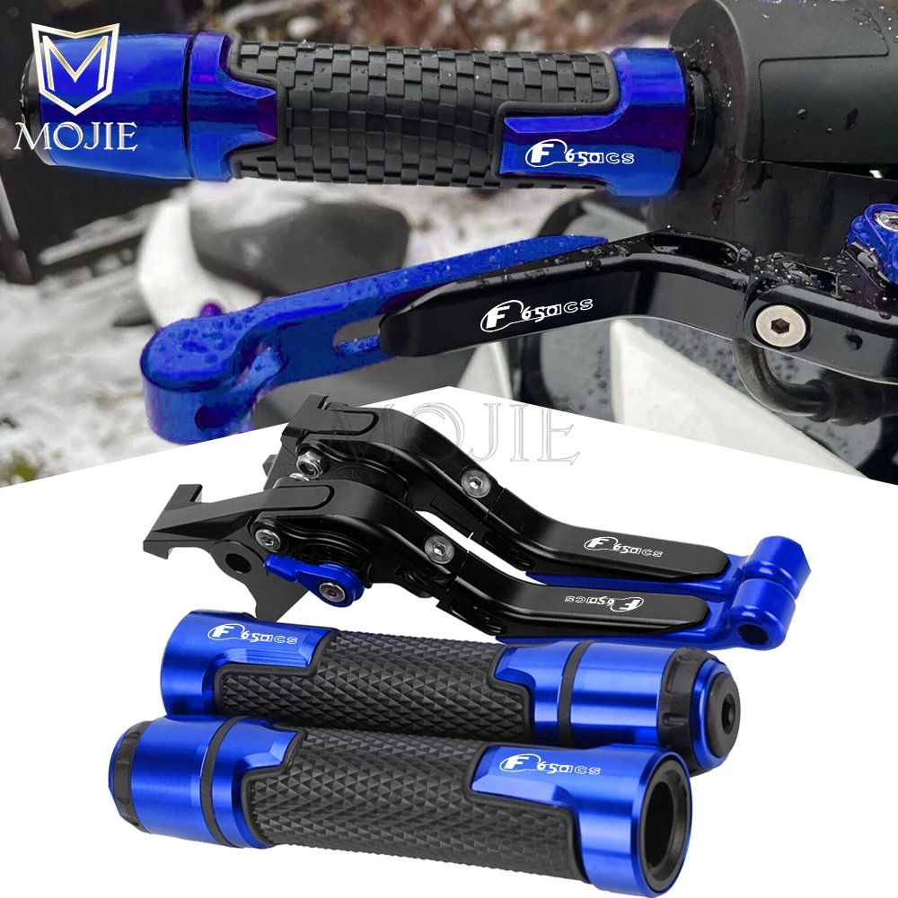 

Brake Clutch Levers Handlebar Ends Grips FOR BMW F650CS DAKAR 2000 2001 2002 2003 2004 2005 2006 2007 F 650 CS SCARVER 2003-2004