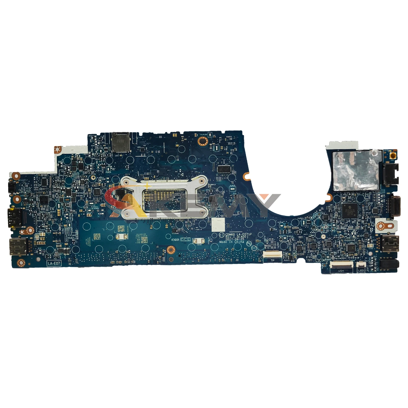 AKEMY LA-E071P Материнская плата для ноутбука Dell Latitude 5280 5290 04T711 03Y392 04X332 Материнская плата для ноутбука с процессором i3 i5 i7 7-го поколения