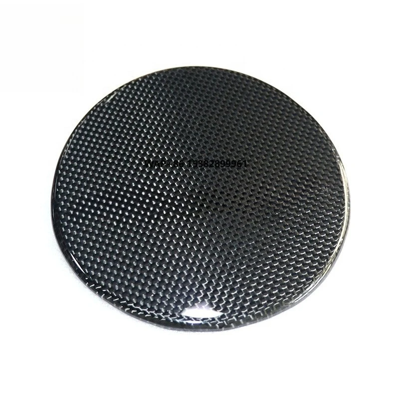 Car Parts Dry Carbon Fiber Oil Fuel Tank Cap Cover for 488 GTB Spider