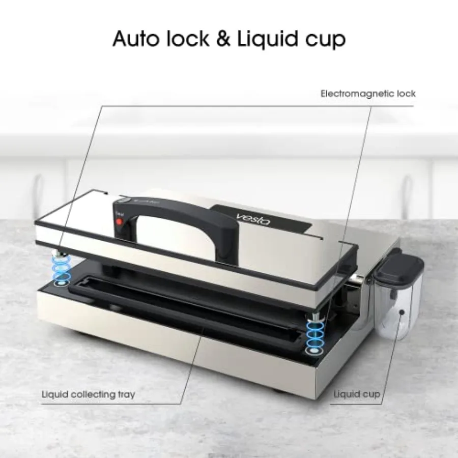 ベスタ プレシジョン バクンシール プロ I 真空シーラー スマートシール設計 フルスピード動作 簡単な重作業対応 特許取得済みカッター