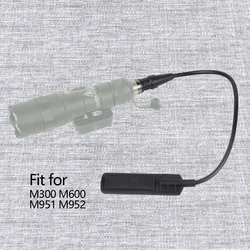SureFire-SF Plug Fita de Pressão Remoto Cauda Controlador Switch para Caça, Arma Lanterna, M300, M600, M951, M952 Series