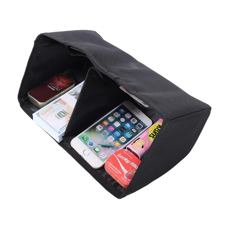 2pcs Oxford Cloth For 2016-2023 Nissan Titan Passenger Side Glove Box Divider Pouch Storage bag Car Organizer  Accessories view 6