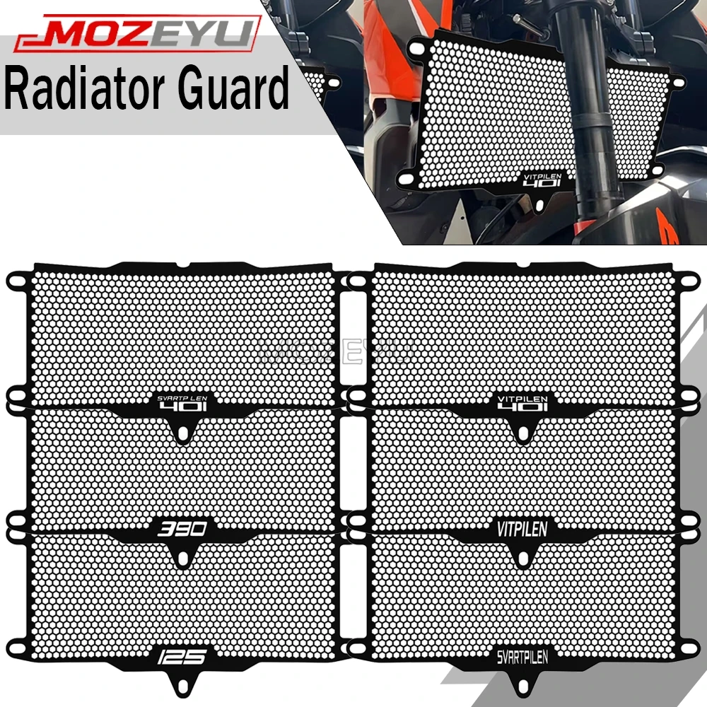 2026 Motorcycle Radiator Grille Guard Cover Protector For Husqvarna Svartpilen Vitpilen 401 Vitpilen401 Svartpilen401 2024 2025