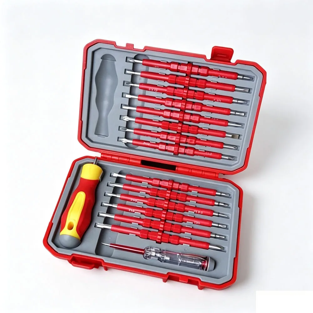 29 in 1 Multi-function Magnetic Screwdriver Set Precision Repair Tools Cross Square for Home Electronic Automatic Maintenance