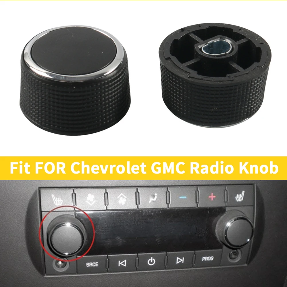 Rear Radio Volume Control Knob Dial Tuner For 2007-2013 Chevy Tahoe Chevrolet Silverado Gmc Acadia Sierra Denali Yukon Gm 2291