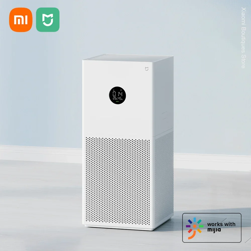 XIAOMI MIJIA умный очиститель воздуха 4 Lite удаление формальдегида бактерий запах PM2.5 приложение дистанционное управление низкий уровень шума дезодорирование