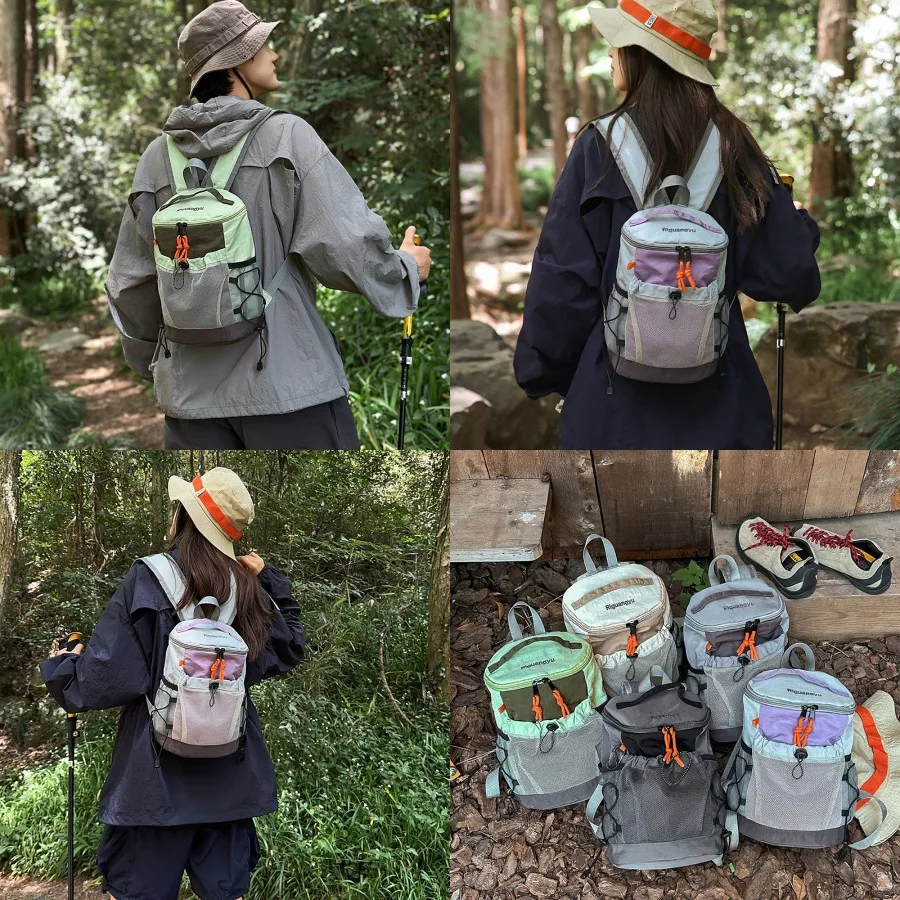 

【New style】- outdoor sports mountaineering bag large capacity casual student schoolbag backpack light travel backpack