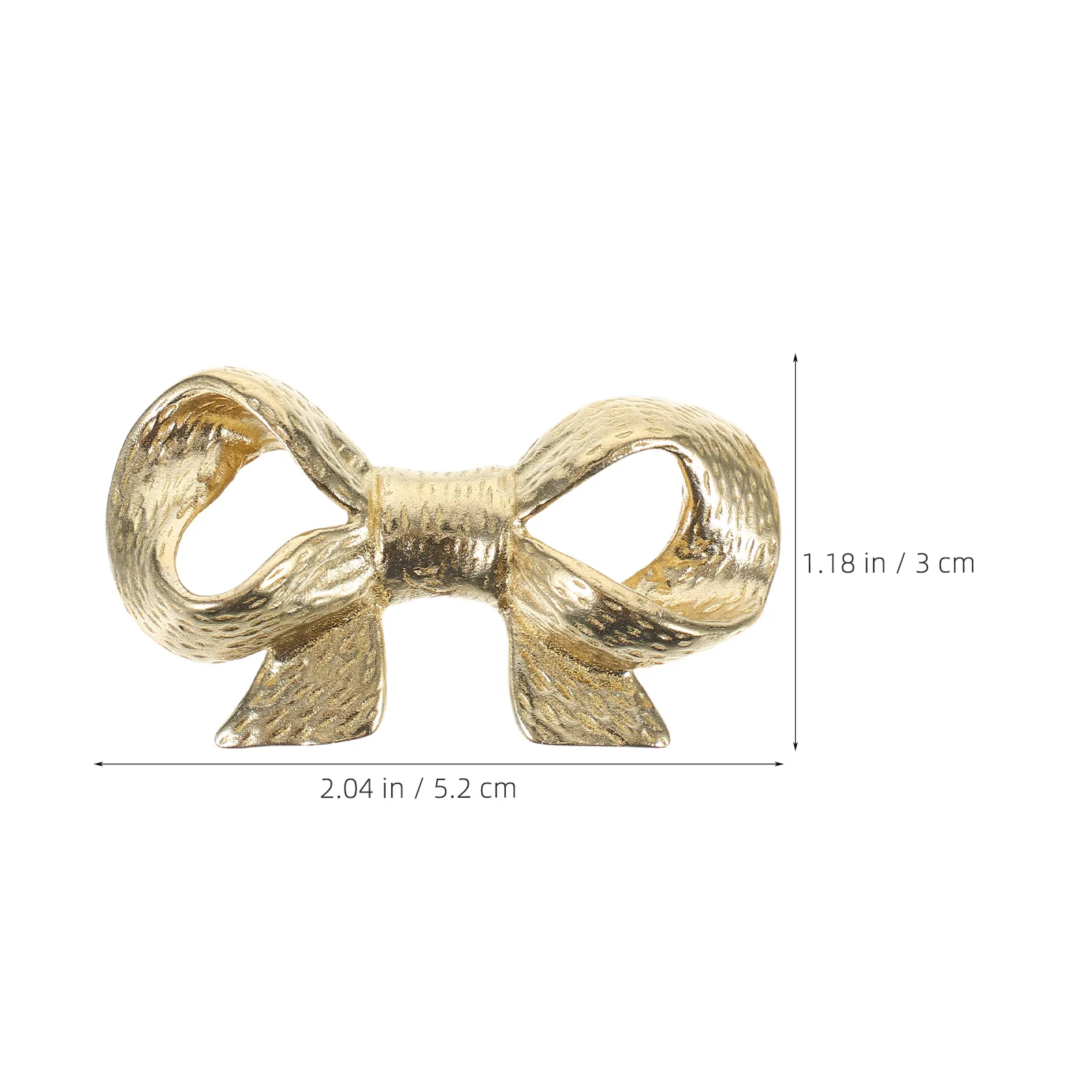 الذهب النحاس مقابض للخزانة Bowknot تصميم الشمال نمط مقابض أدراج الزخرفية للمطبخ خزانة حمام تسحب