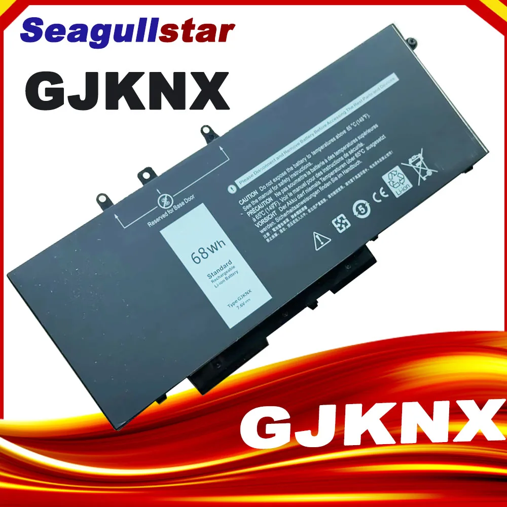Batería GJKNX para Dell Latitude E5480 5580 5490 5590 para DELL Precision M3520 M3530 Series GD1JP 7.6V 68WH