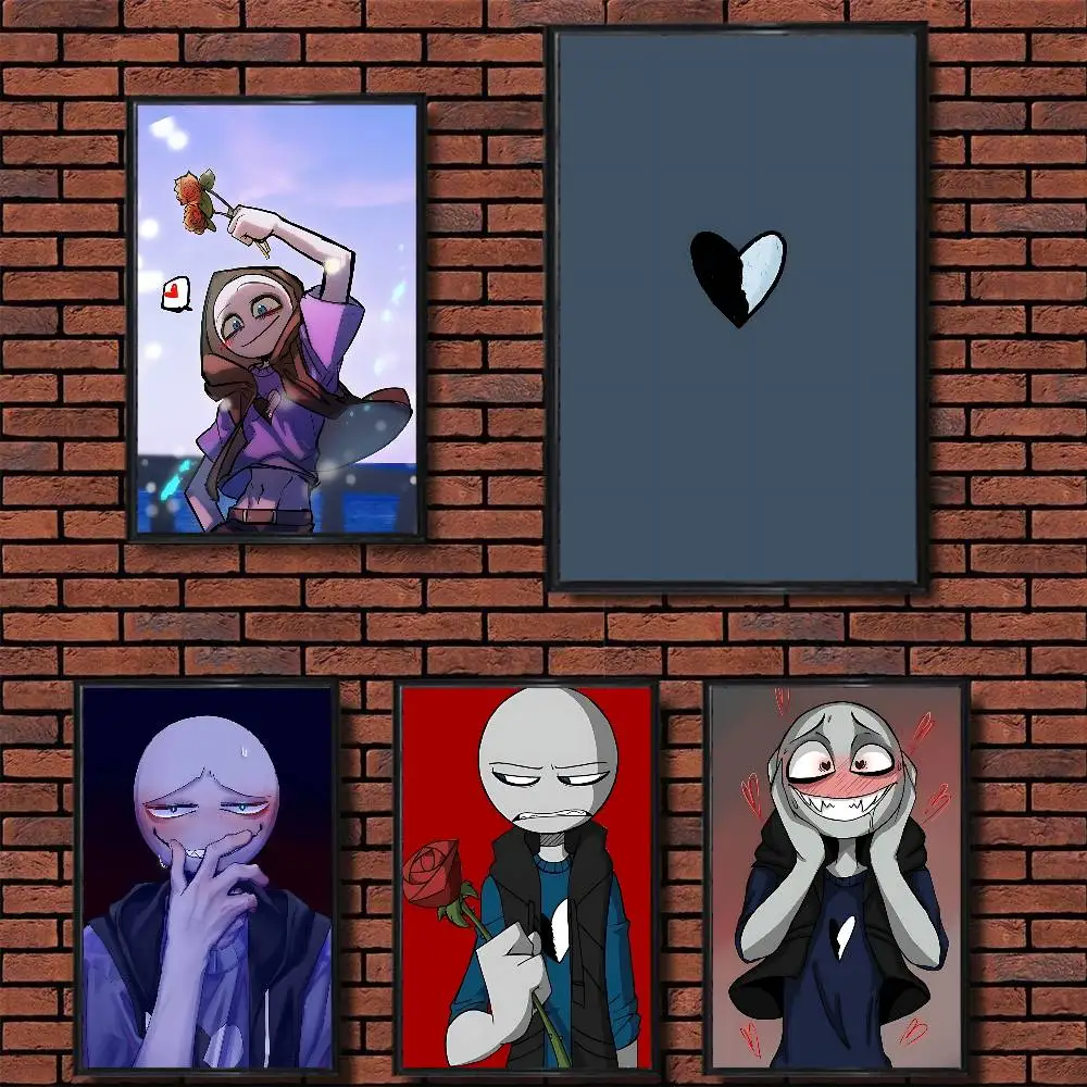 

Yandere Peter Your Boyfriend Poster Prints Wall Art Picture Painting Gift Living Room Restaurant Bar Large Dec Sticker