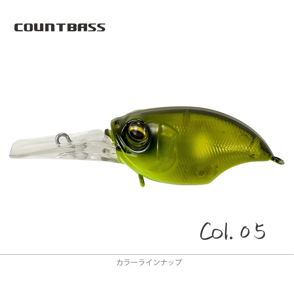 Countbass Wobbler 38 mm 1-1/2 Zoll 43 mm 1-3/4 Zoll 48 mm 1-7/8 Zoll Angelköder Stecker Wobble Fishing Kunststoffköder Wobbler – Detail 30