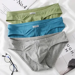 Men's triangle pants, underwear, shorts, bikini, sexy and comfortable 3PCS