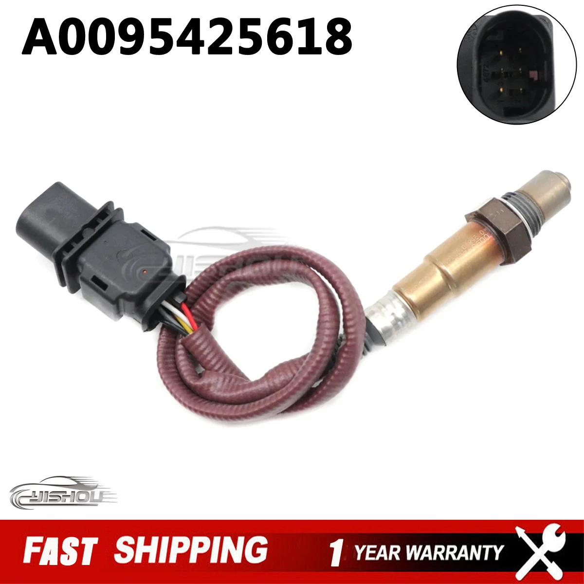 

Car Air Fuel Ratio O2 Oxygen Lambda Sensor A0095425618 For Mercedes-Benz B250 CLA250 A45 GLA250 SL400 550 63 SLK350 0258017341