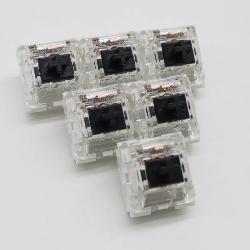 Paragraph Linear Universal Axis Body 3pin 3-Foot Diy Customization  Axis Red Axis Tea Axis Black Axis For Mechanical Keyboard