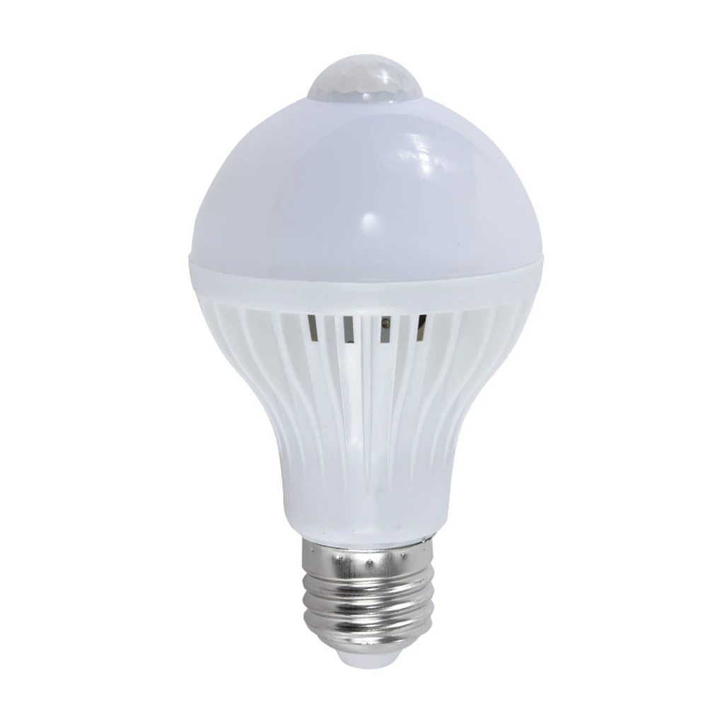 Ampoule LED à Induction Infrarouge avec Capteur de Mouvement, Lumière Security ée Automatiquement pour Porches (5W)