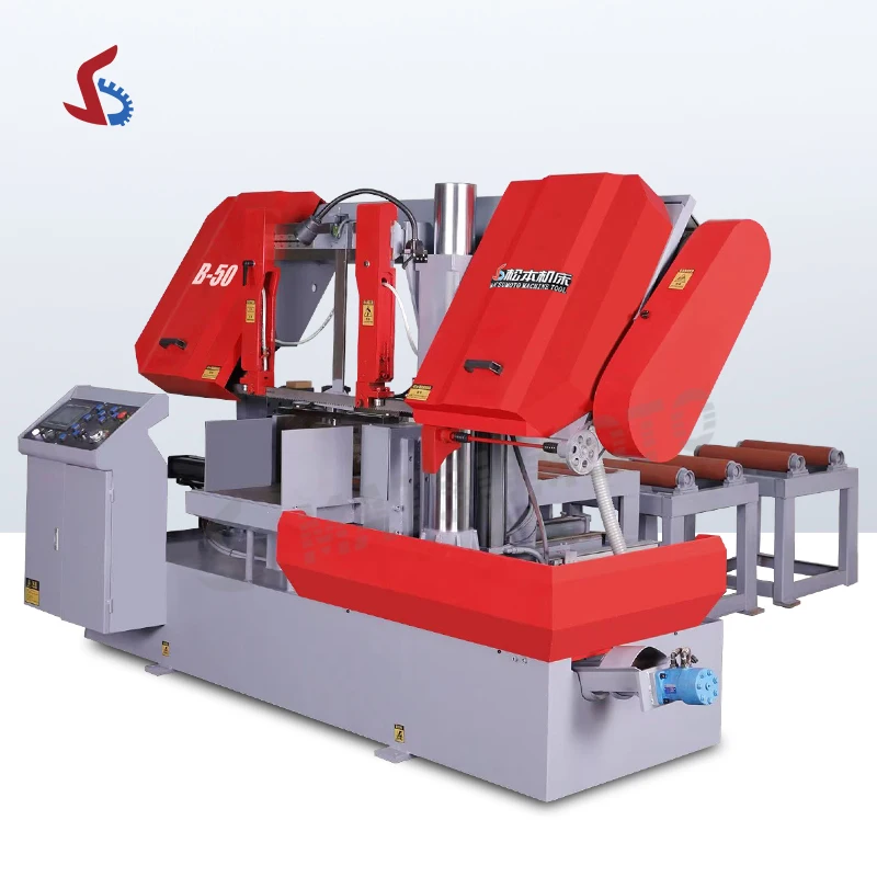 China Automatic Metal Cutting Band Saw Machine NC Metal Band Saw Horizontal Band Saw Cutting Machine