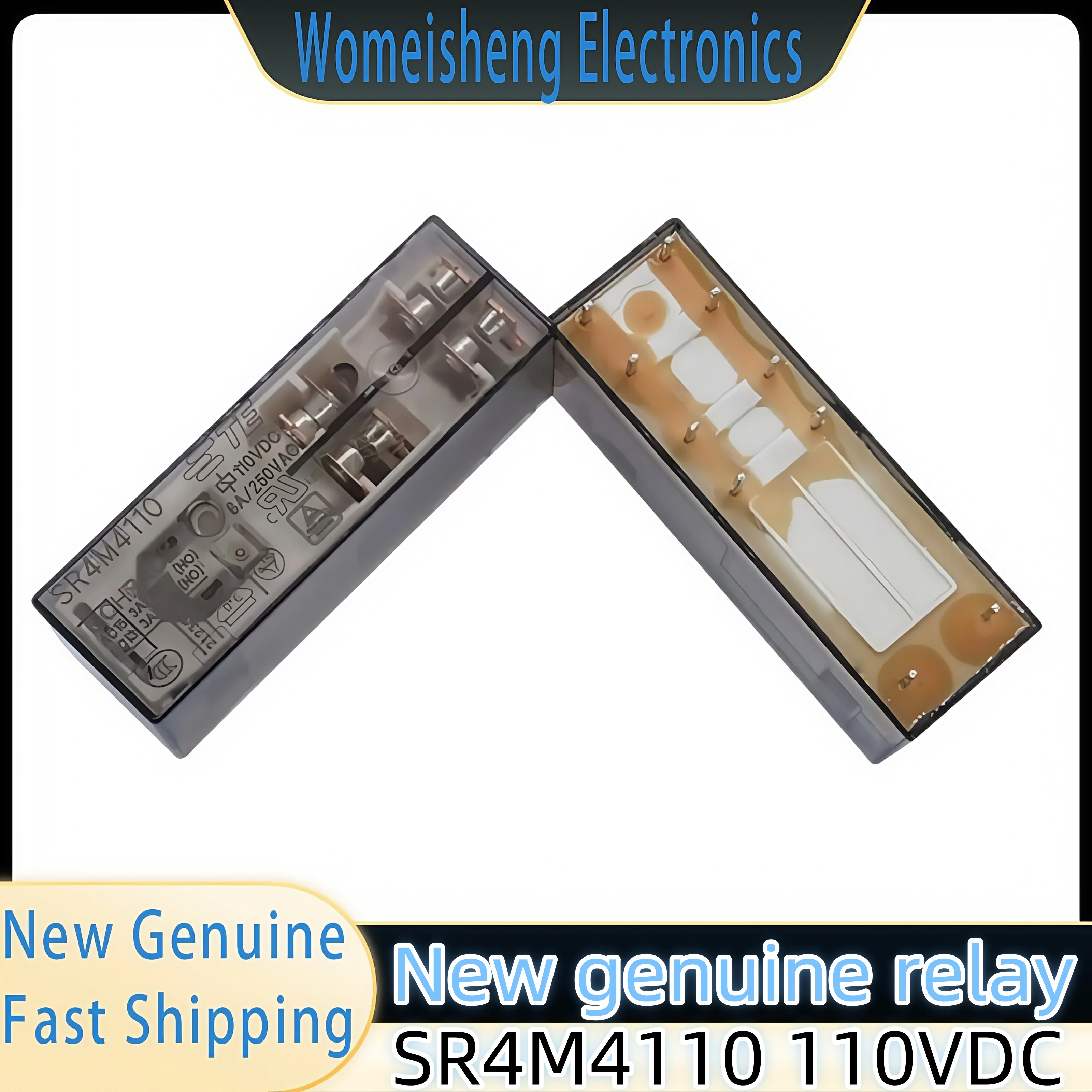 

NEW GENUINE SR4M4110 110VDC RELAY 1PCS