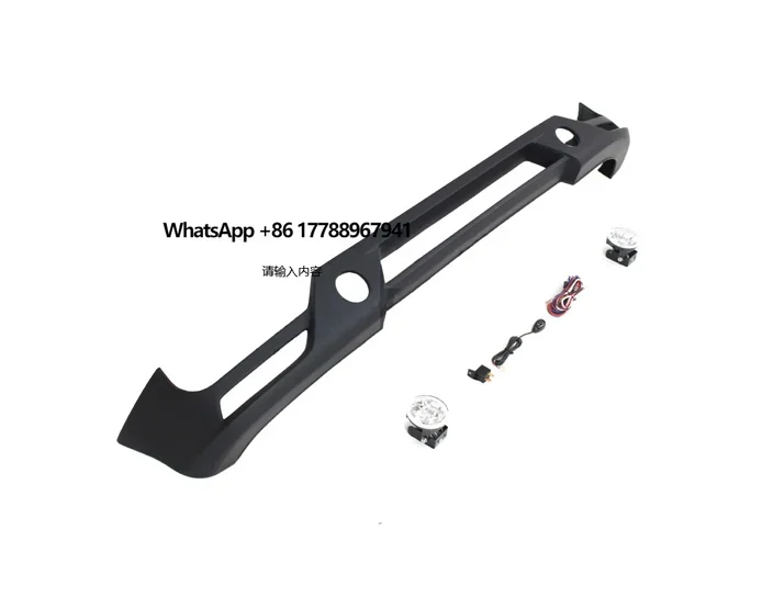 

High Quality Car Accessories Art-Style Front Lip with Led PU for Benz G Class 2008-2018