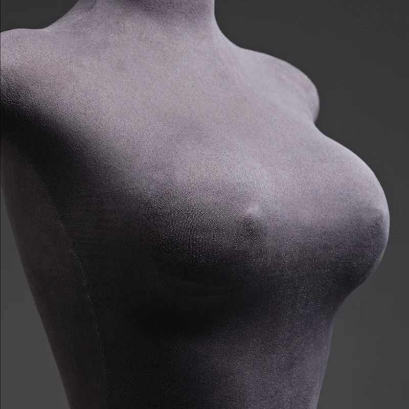 BBL Female Torso Mannequin Body plus size for Clothes Store can be pin in Flannelette Manikin femme half Body Dummy - Image 6