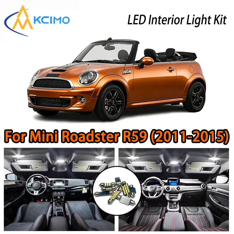 

KCIMO For Mini Roadster R59 (2011-2015) Premium LED Interior Kit - 2 Colors , Quick Installation, Long-Lasting