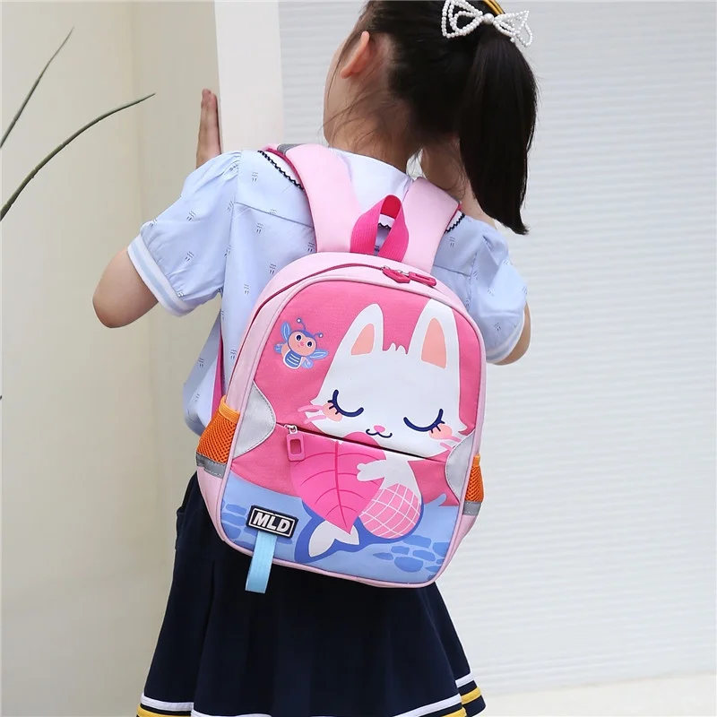 New Girls Princess Mermaid Unicorn Boys Dinosaur Cute Schoolbags 2022 Children Rabbit Cartoon Backpacks In Kindergarten Hot