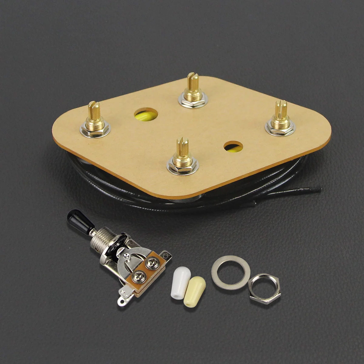 

2T2V 500K Pots 3-позиционный переключатель предварительно смонтированный жгут проводов гитары для деталей электрогитары