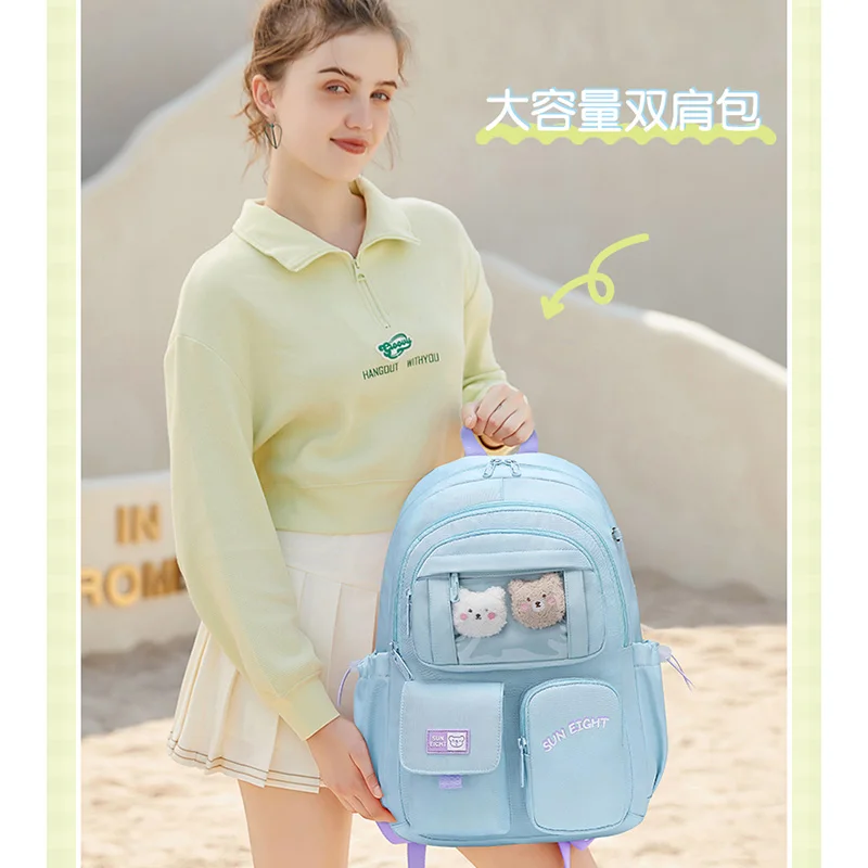 School Bags Backpack For Teenagers  Girl Backpacks Waterproof Students Schoolbag