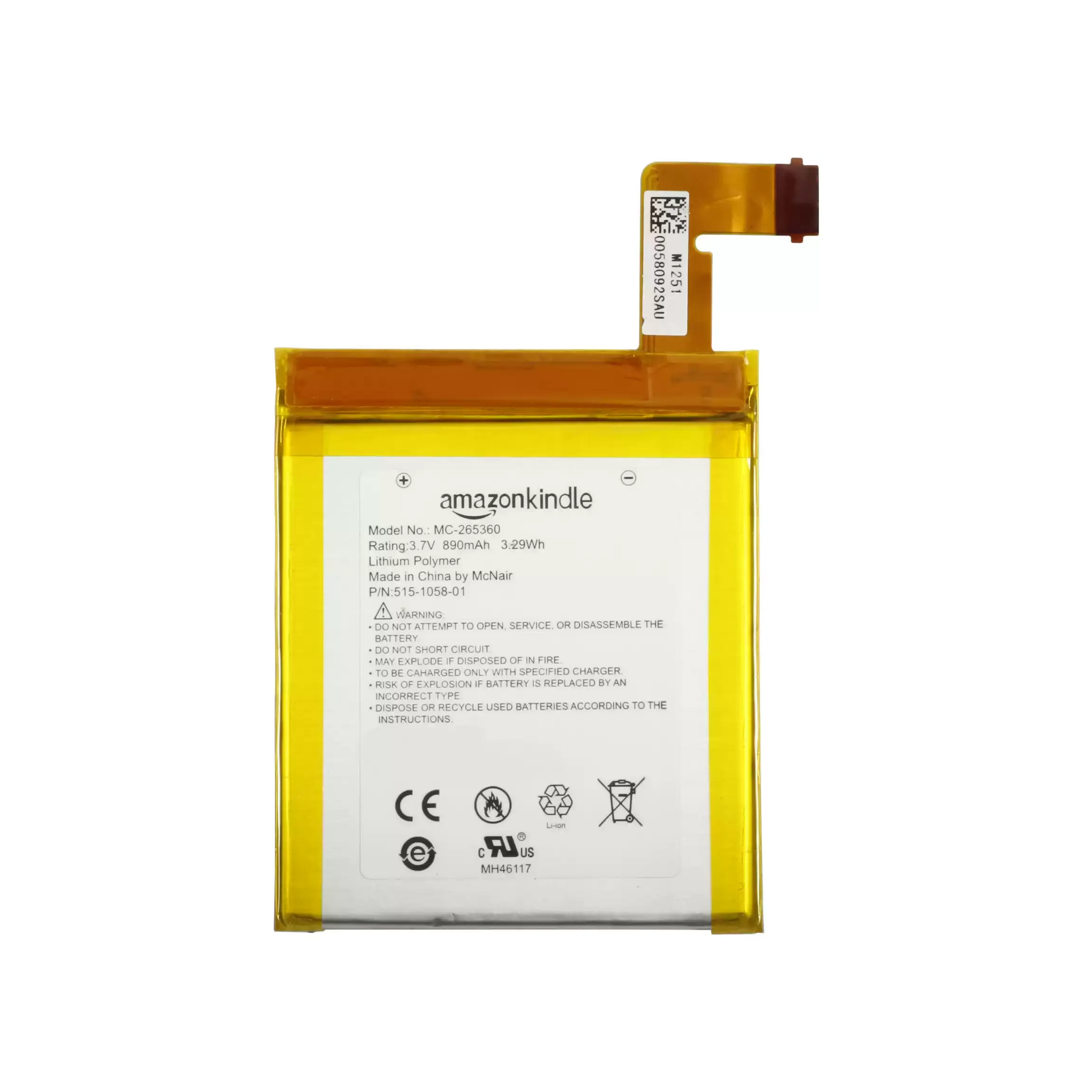 For Kindle 4/5 MC265360 S2011-001-S