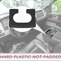 Portavasos para consola central, almohadilla de reposabrazos de repuesto para Ford F150 2004-2014, accesorios para camiones, embellecedor de cubierta de tapa de consola central