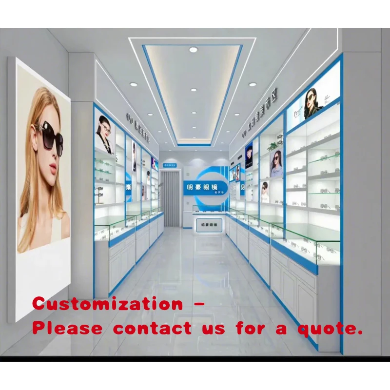 

custom.Custom Designed Wood Shelves Rack Retail Rotating Floor Stand Counter Sunglasses Display Store Showcase