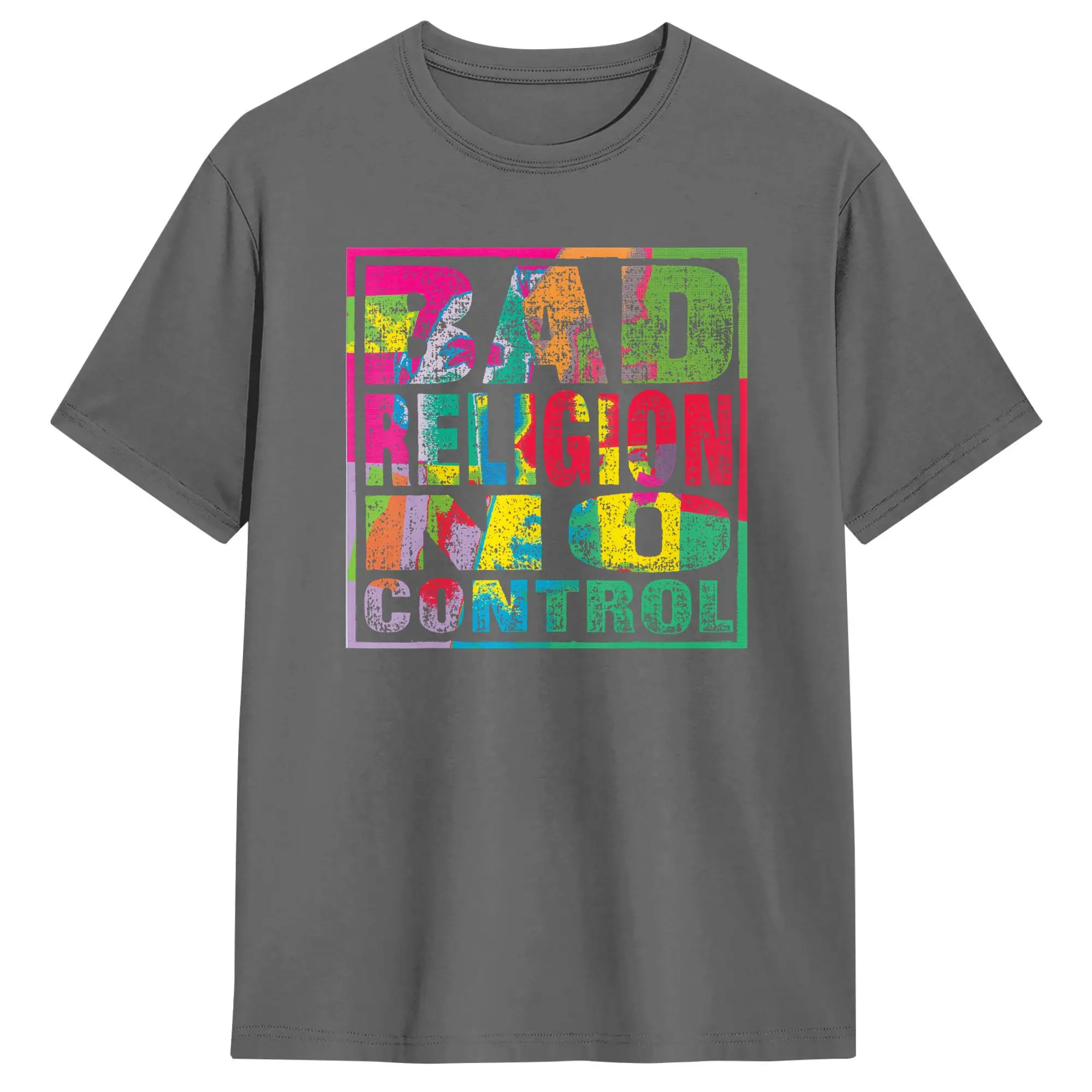Bad Religion No Control T Shirt Trending T-Shirts Short Sleeve