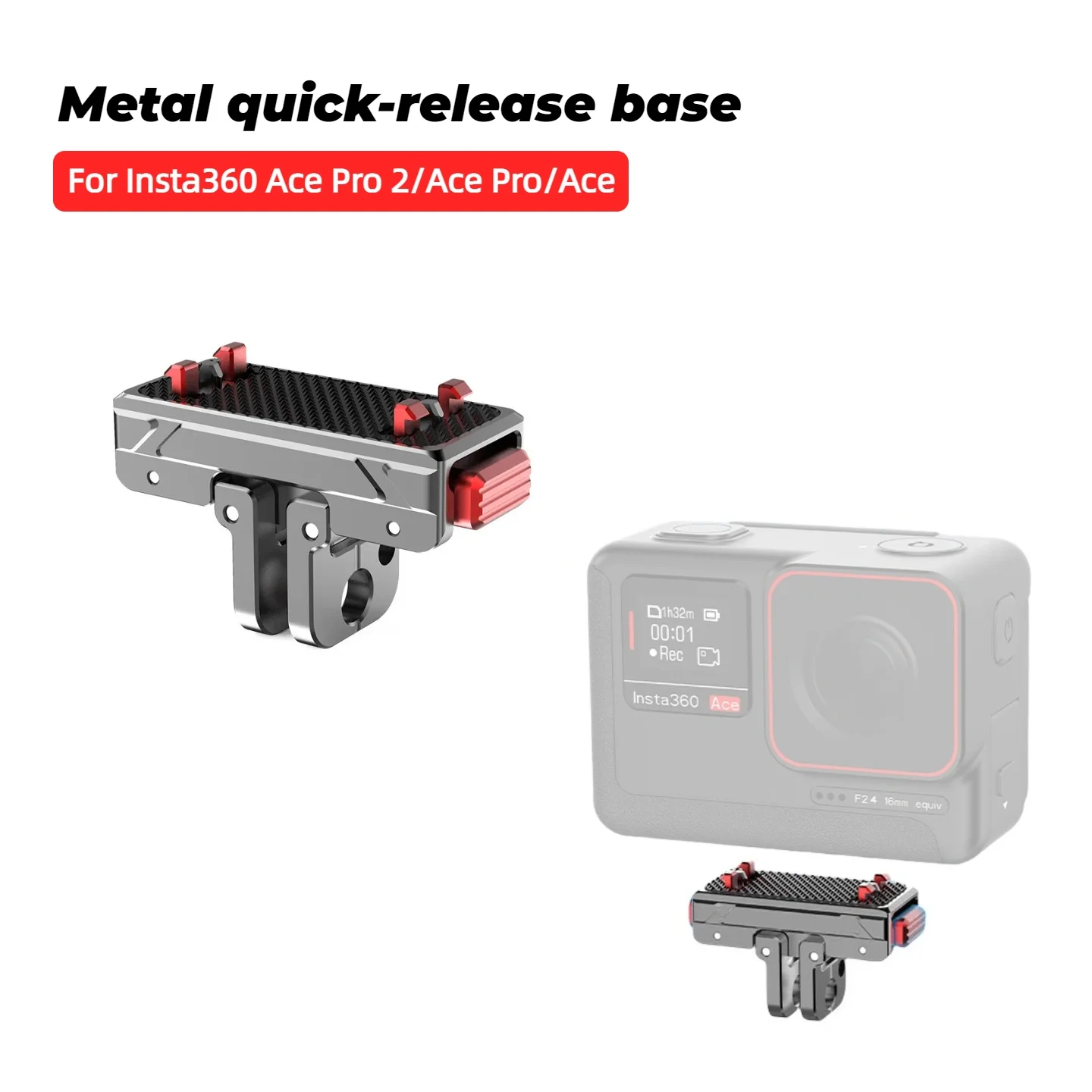 �y�Z�[�����zInsta360 Ace/Ace Pro ONE X2 Gopro 12 11 10 �A�N�V�����J�����O�r�p �}�O�l�b�g���N�C�b�N�����[�X�A�_�v�^�[ QR�A�_�v�^�[�}�E���g�v���[�g