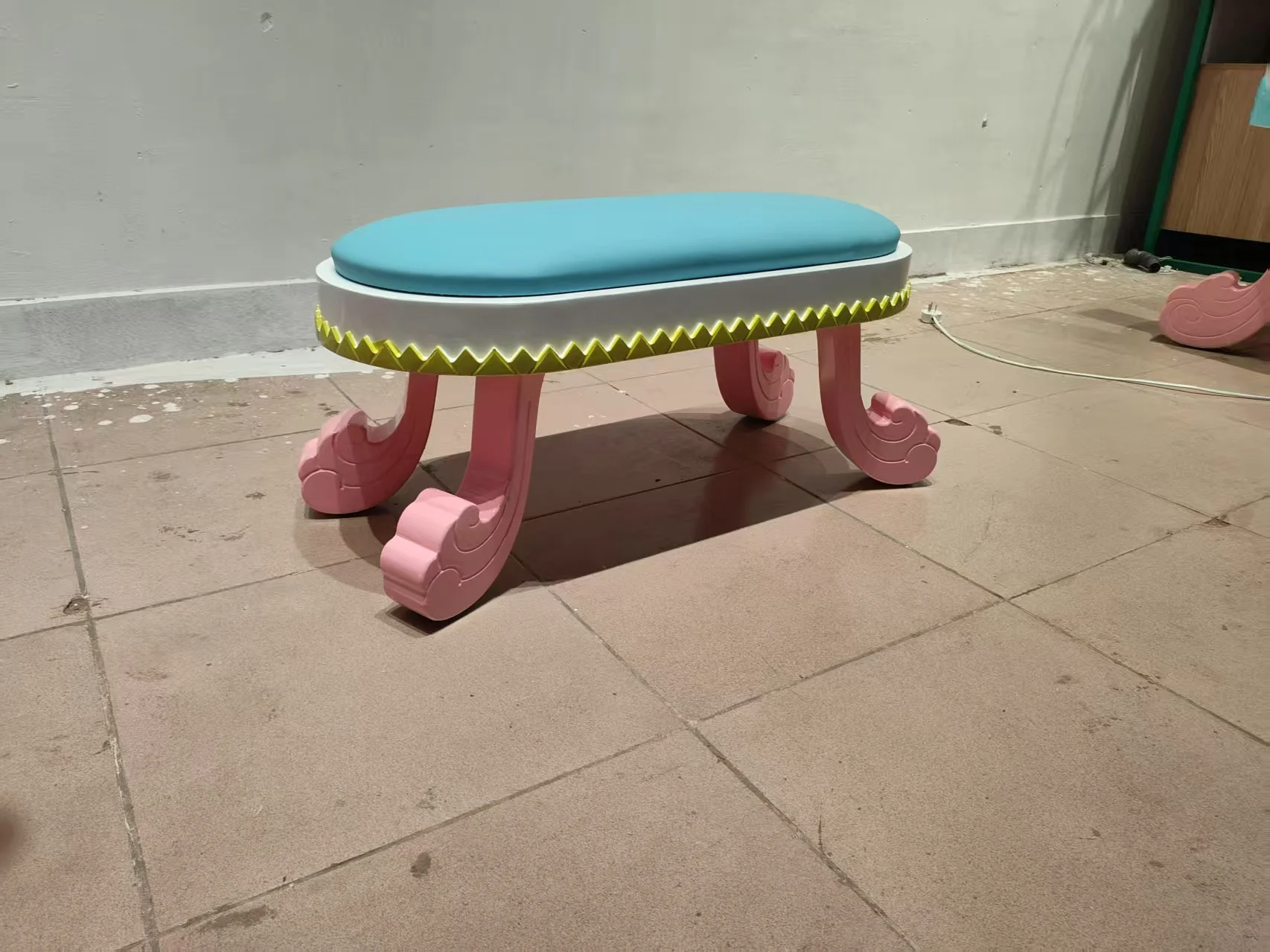 Children's Indoor Playground Princess House Dressing Table With Chair