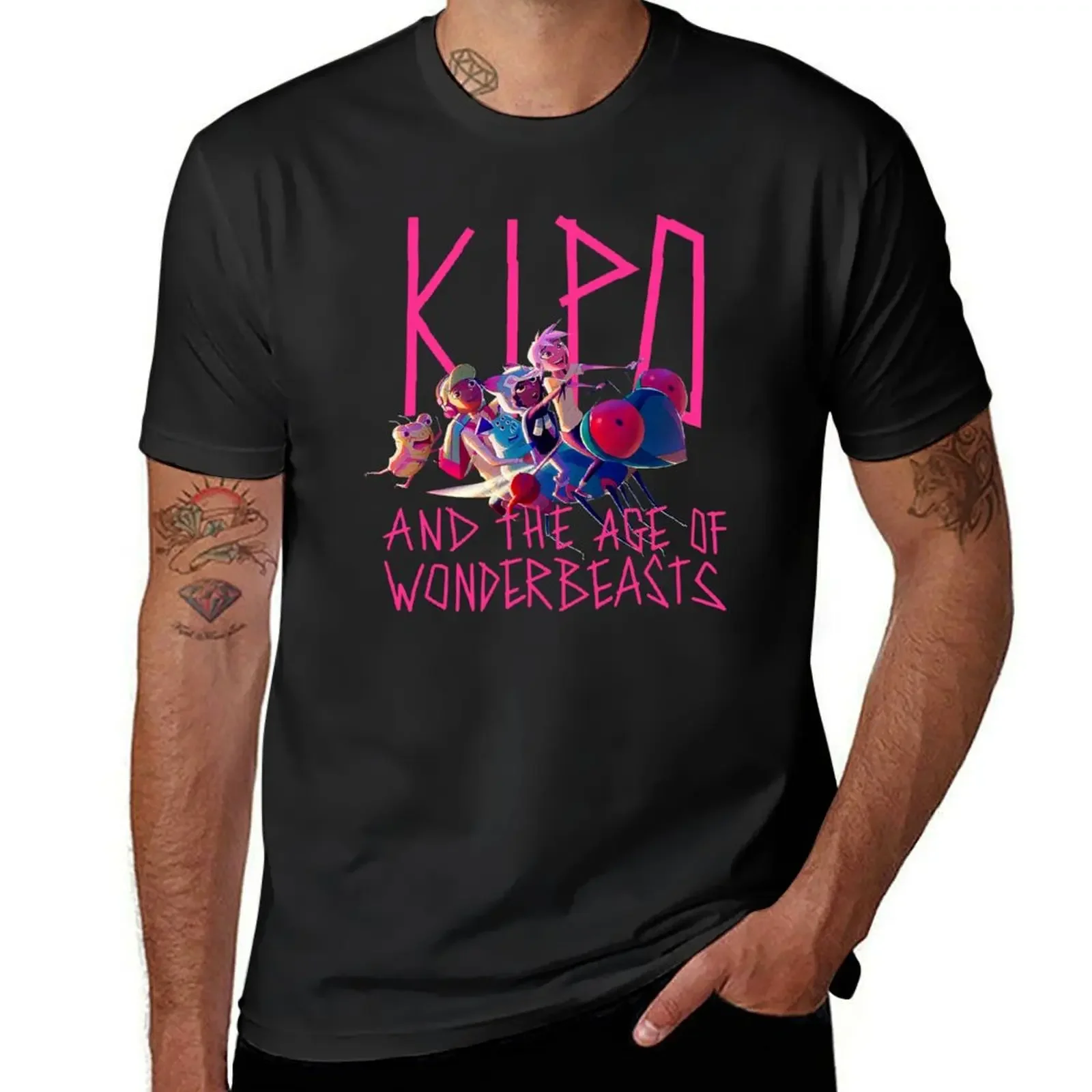 KIPO The Age of Wonderbeasts T Shirt T-Shirt hippie clothes anime stuff tops blacks t shirts for men graphic