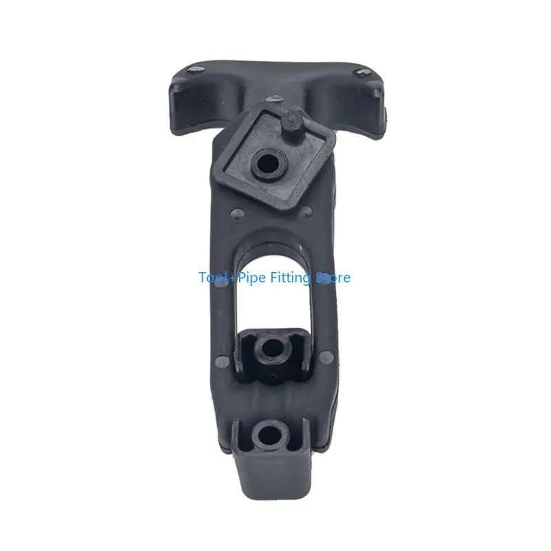 F92B T-handle Buckle Elastic Rubber with Brackets Rubber Hood Catch for Vehicle