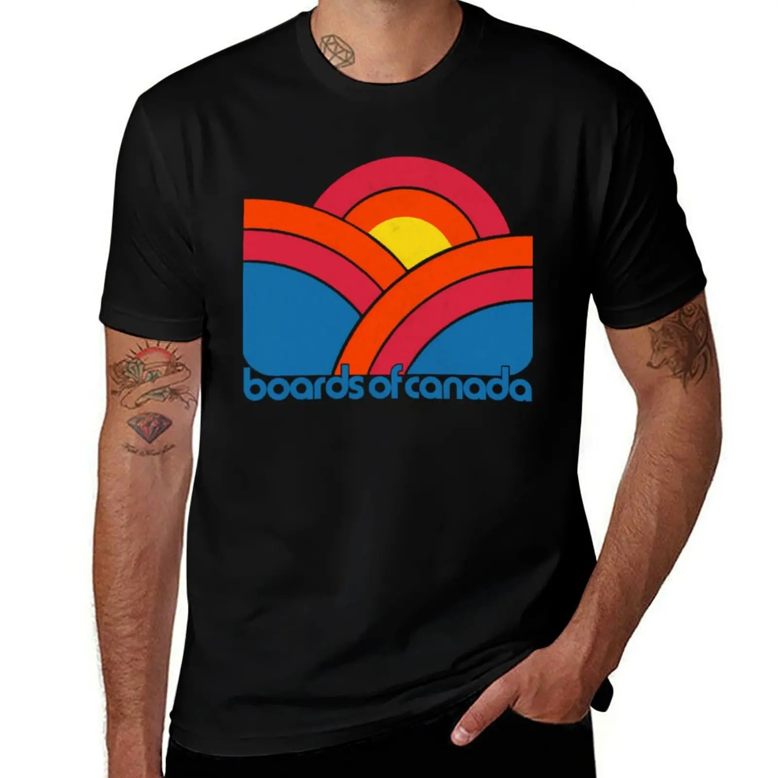 

Boards Of Canada Minimal T-Shirt man t shirt designer anime t shirts for man man t shirt cotton T-shirt