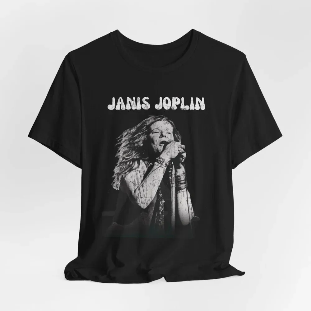 

Футболка A65 JANIS JOPLIN Band Vintage Aesthetic Distressed