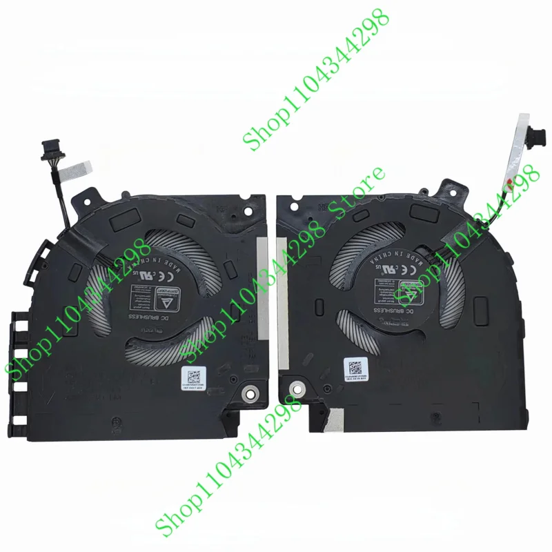 PJSE New Laptop CPU GPU Cooling Fan For Dell Alienware X15 R1 R2 P111F P111F001 082VD4 0V0G61 07M2CV 02H5HD ND85C37 ND85C38