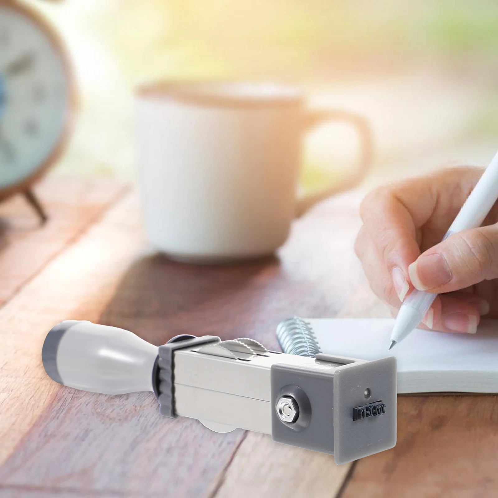 Stempel z datą Materiał Ręczny stempel Uniwersalny, wielofunkcyjny czas Materiały biurowe Stemple z numerem dziennym