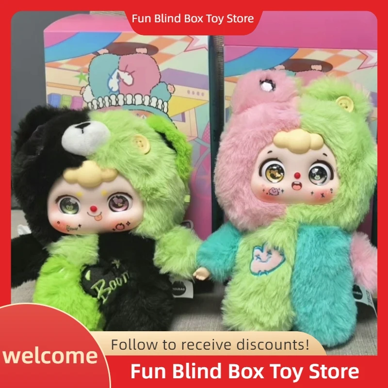 

2025 Velvet Bean Bun 4th Gen Y2k Party Trendy Play Blind Box Cute Doll Kawaii Pendant New Stock Toy & Hobbies Gifts