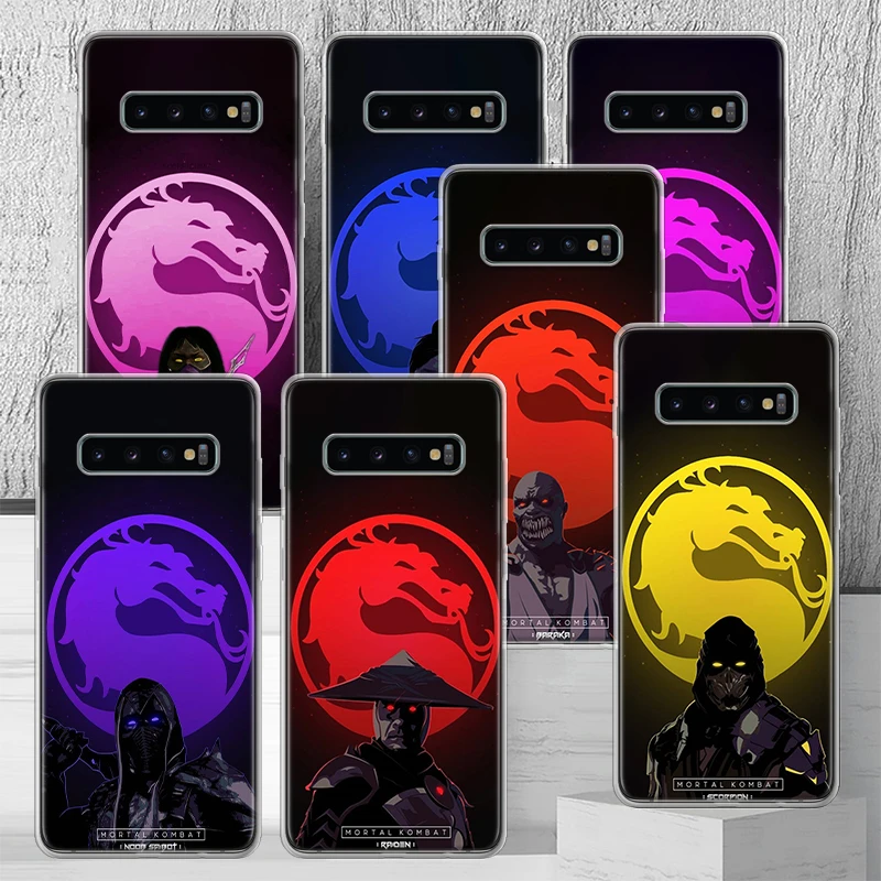 Scorpion Zero Sub Mortal Kombat Phone Case Shell For Samsung Galaxy S24 S23 S22 Ultra S21 Plus S20 FE S10 S10E S9 S8 + Cover Cap