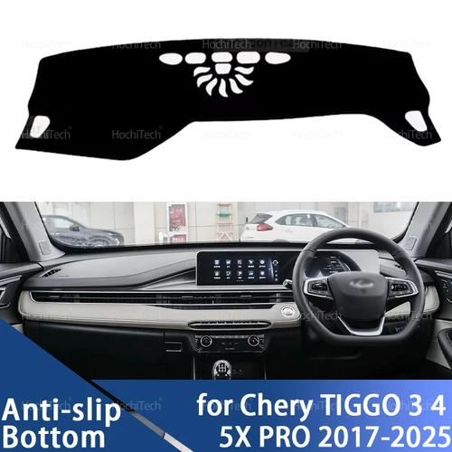 Para Chery TIGGO 3 4 5X PRO 2017-2025 cubierta de tablero alfombrilla para tablero alfombra almohadilla sombra capa manta Accesorios