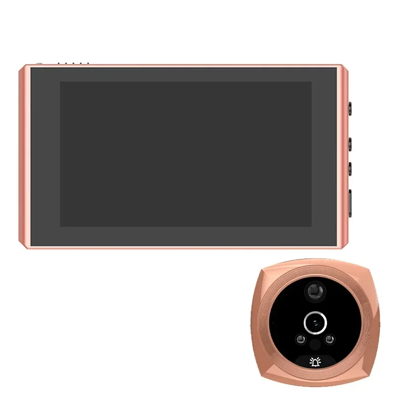 4.3" Digital Door Peephole Viewer Smart Doorbell Camera Pir Motion Detection Digital Magic Eye Door Camera Security Protection